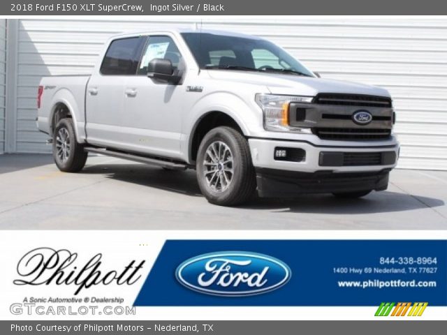 2018 Ford F150 XLT SuperCrew in Ingot Silver