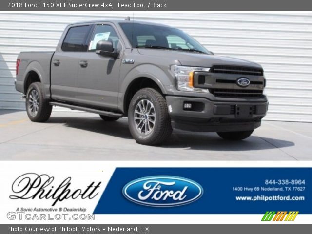 2018 Ford F150 XLT SuperCrew 4x4 in Lead Foot