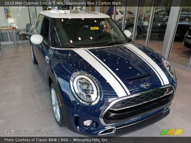 2019 Mini Clubman Cooper S All4 in Lapisluxury Blue