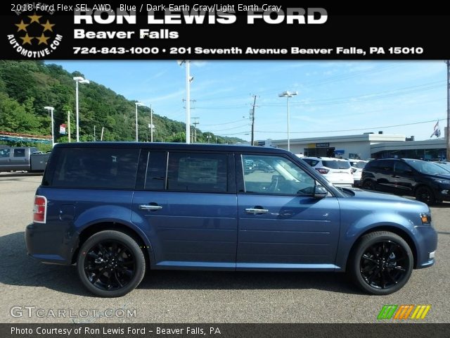 2018 Ford Flex SEL AWD in Blue