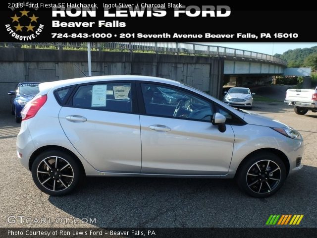 2018 Ford Fiesta SE Hatchback in Ingot Silver