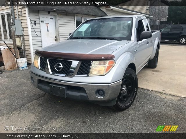2008 Nissan Frontier XE King Cab in Radiant Silver