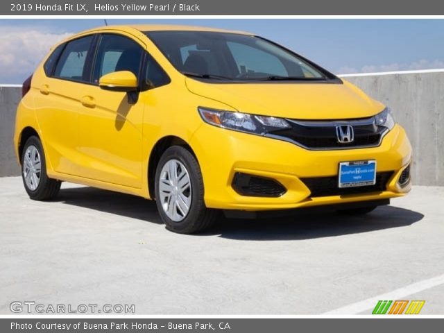 2019 Honda Fit LX in Helios Yellow Pearl