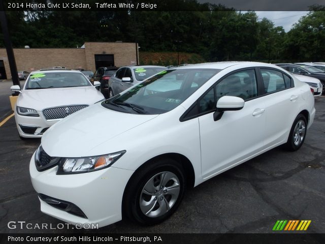 2014 Honda Civic LX Sedan in Taffeta White