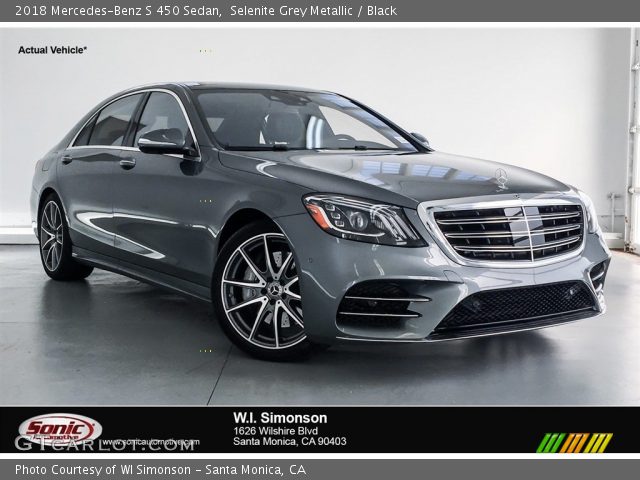2018 Mercedes-Benz S 450 Sedan in Selenite Grey Metallic