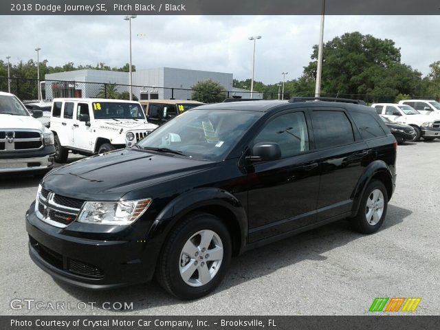 2018 Dodge Journey SE in Pitch Black