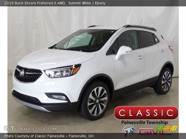 2018 Buick Encore Preferred II AWD in Summit White