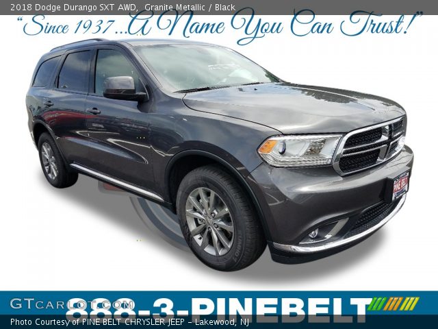 2018 Dodge Durango SXT AWD in Granite Metallic