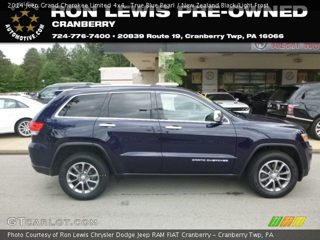 2014 Jeep Grand Cherokee Limited 4x4 in True Blue Pearl