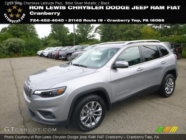 2019 Jeep Cherokee Latitude Plus in Billet Silver Metallic