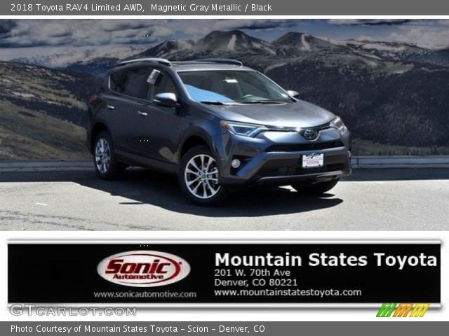 2018 Toyota RAV4 Limited AWD in Magnetic Gray Metallic