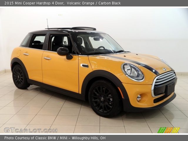 2015 Mini Cooper Hardtop 4 Door in Volcanic Orange