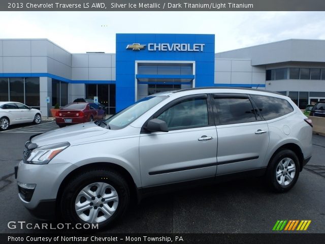 2013 Chevrolet Traverse LS AWD in Silver Ice Metallic