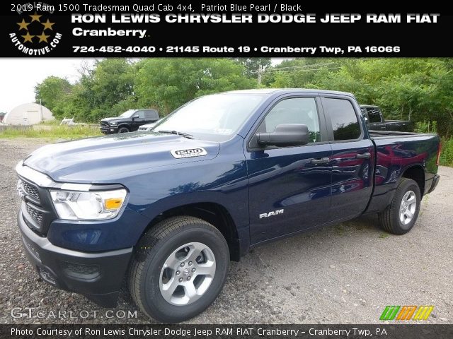 2019 Ram 1500 Tradesman Quad Cab 4x4 in Patriot Blue Pearl