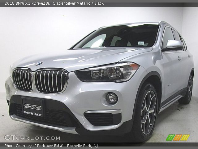 2018 BMW X1 xDrive28i in Glacier Silver Metallic