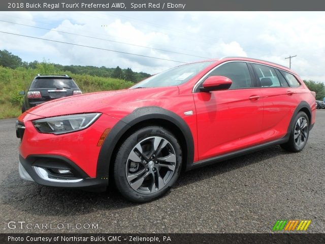 2018 Buick Regal TourX Preferred AWD in Sport Red