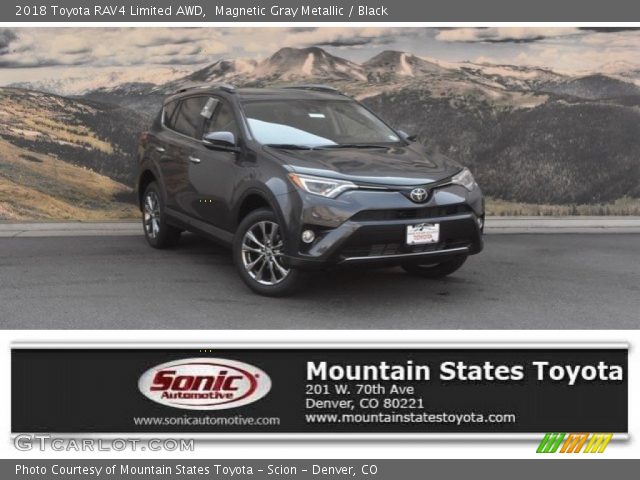 2018 Toyota RAV4 Limited AWD in Magnetic Gray Metallic