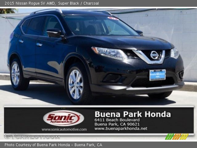 2015 Nissan Rogue SV AWD in Super Black