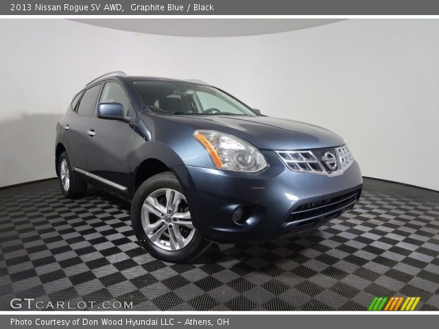 2013 Nissan Rogue SV AWD in Graphite Blue