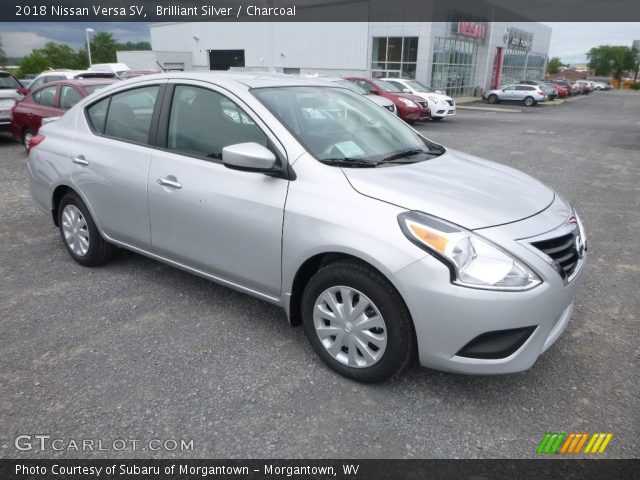2018 Nissan Versa SV in Brilliant Silver