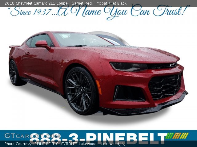 2018 Chevrolet Camaro ZL1 Coupe in Garnet Red Tintcoat