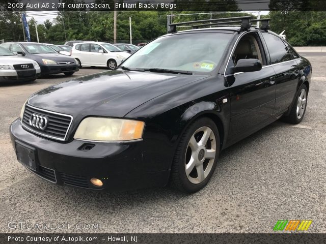 2003 Audi A6 2.7T quattro Sedan in Brilliant Black