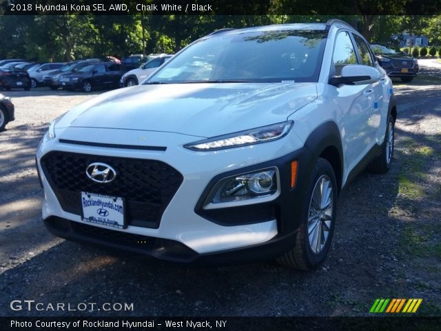 2018 Hyundai Kona SEL AWD in Chalk White