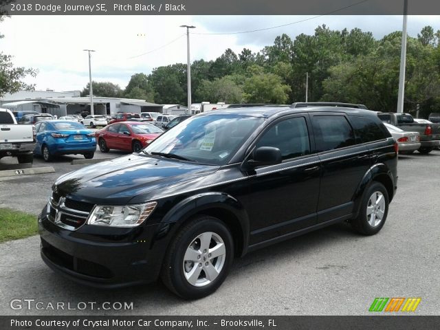 2018 Dodge Journey SE in Pitch Black