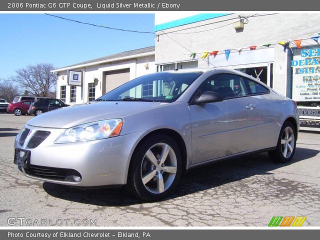 2006 Pontiac G6 GTP Coupe in Liquid Silver Metallic
