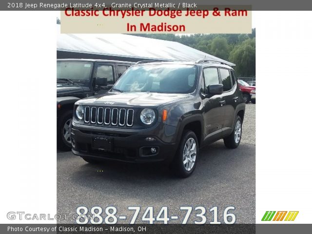 2018 Jeep Renegade Latitude 4x4 in Granite Crystal Metallic