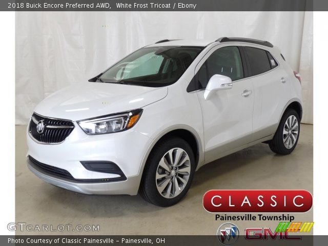 2018 Buick Encore Preferred AWD in White Frost Tricoat