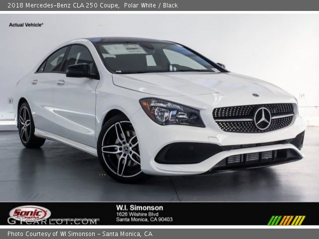 2018 Mercedes-Benz CLA 250 Coupe in Polar White