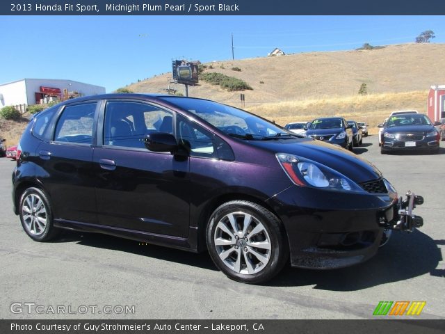 2013 Honda Fit Sport in Midnight Plum Pearl