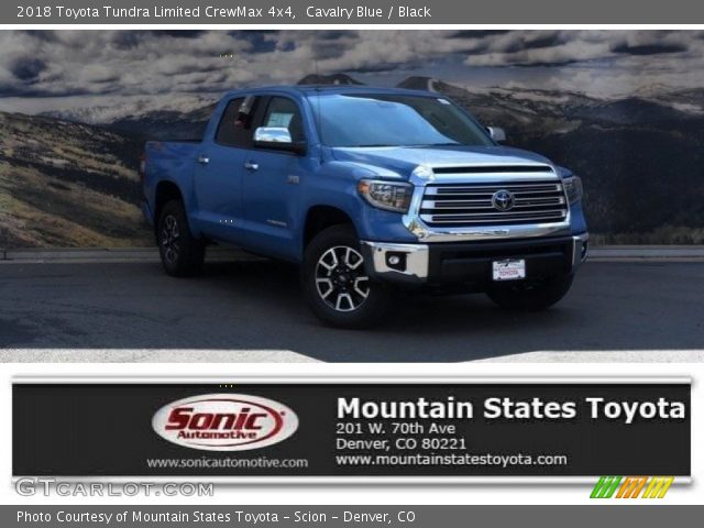 2018 Toyota Tundra Limited CrewMax 4x4 in Cavalry Blue