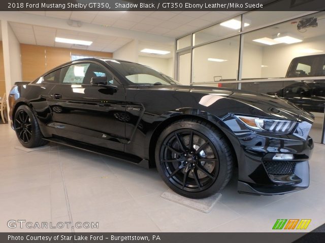 2018 Ford Mustang Shelby GT350 in Shadow Black