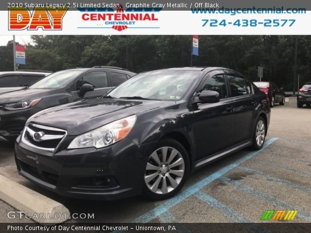 2010 Subaru Legacy 2.5i Limited Sedan in Graphite Gray Metallic