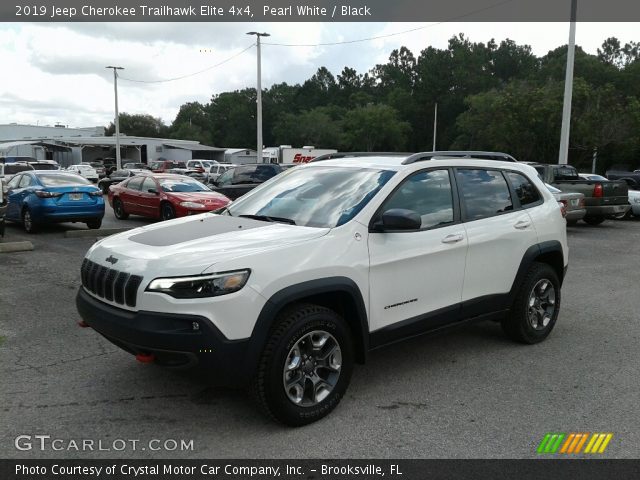 2019 Jeep Cherokee Trailhawk Elite 4x4 in Pearl White