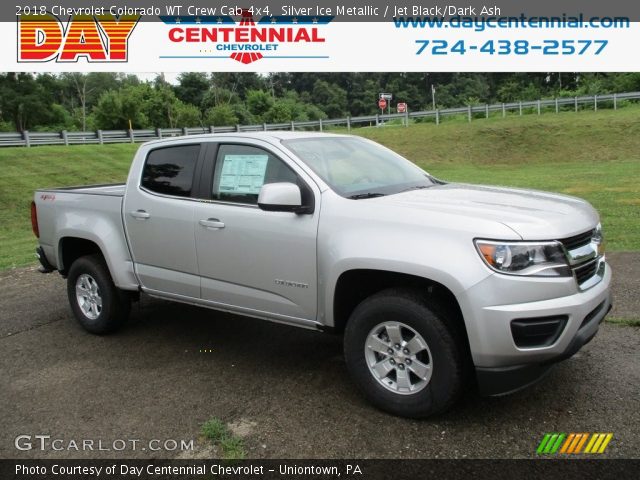2018 Chevrolet Colorado WT Crew Cab 4x4 in Silver Ice Metallic