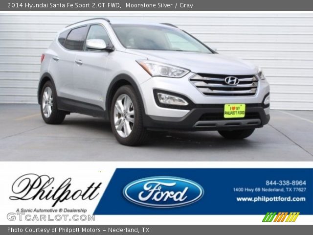 2014 Hyundai Santa Fe Sport 2.0T FWD in Moonstone Silver