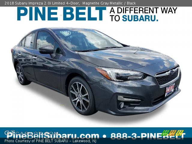 2018 Subaru Impreza 2.0i Limited 4-Door in Magnetite Gray Metallic