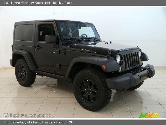 2014 Jeep Wrangler Sport 4x4 in Black
