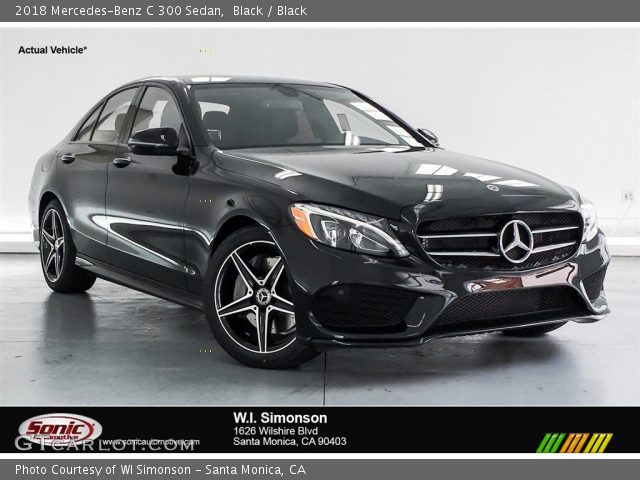 2018 Mercedes-Benz C 300 Sedan in Black