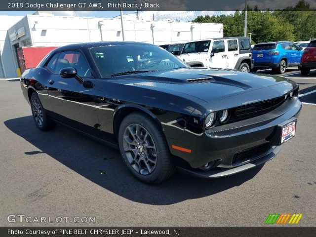 2018 Dodge Challenger GT AWD in Pitch Black