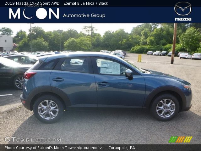 2019 Mazda CX-3 Sport AWD in Eternal Blue Mica