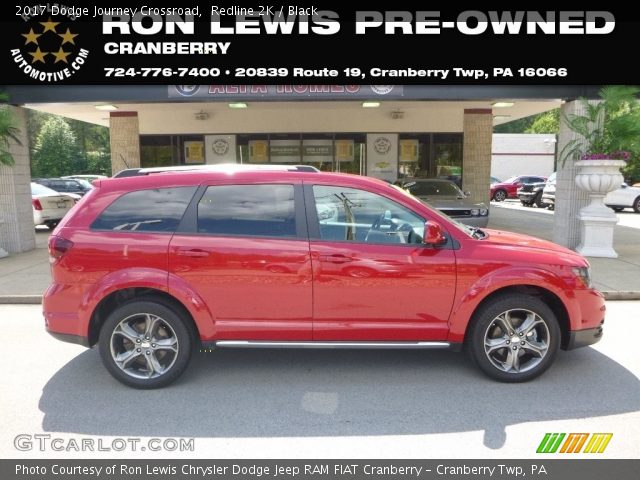 2017 Dodge Journey Crossroad in Redline 2K