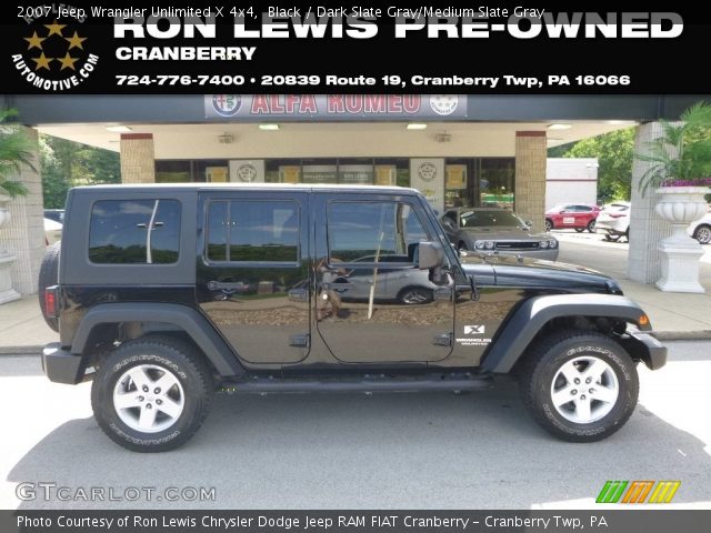 2007 Jeep Wrangler Unlimited X 4x4 in Black