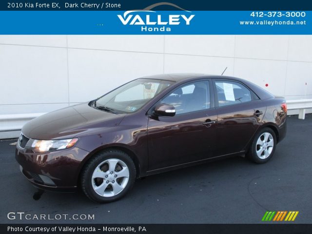 2010 Kia Forte EX in Dark Cherry