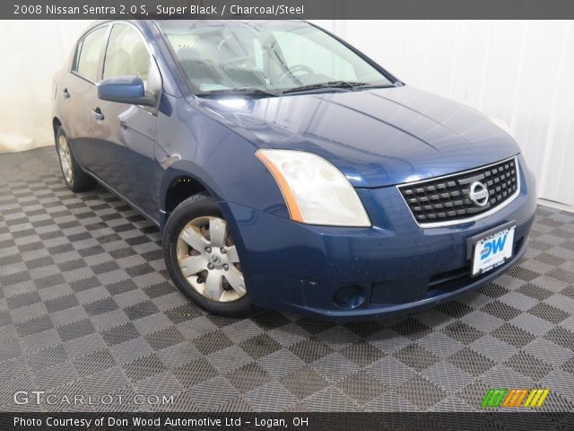 2008 Nissan Sentra 2.0 S in Super Black