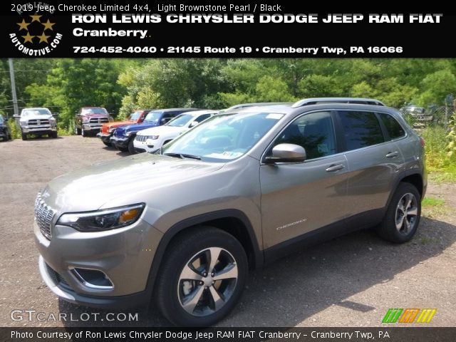 2019 Jeep Cherokee Limited 4x4 in Light Brownstone Pearl