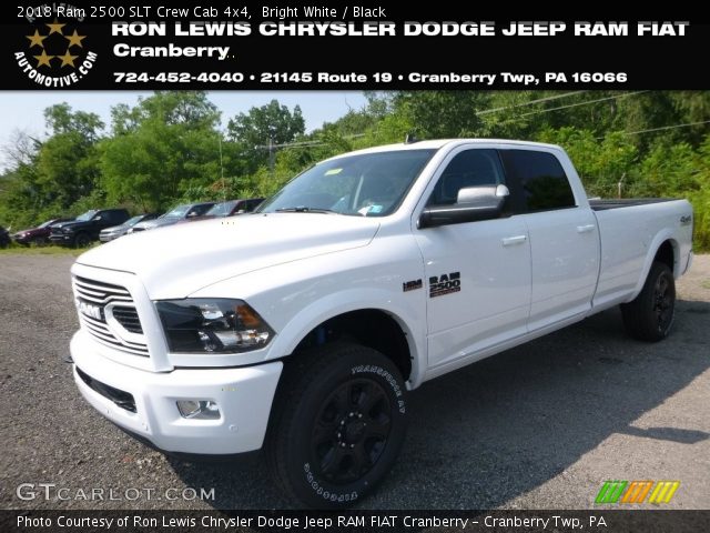 2018 Ram 2500 SLT Crew Cab 4x4 in Bright White